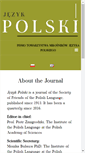 Mobile Screenshot of jezyk-polski.pl